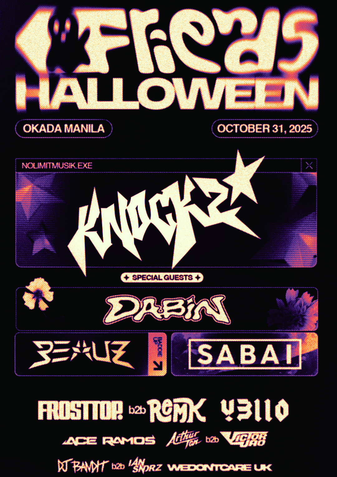 Andfriends Halloween Rave October 31!